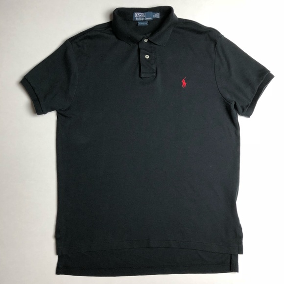 Polo Ralph Lauren Other - Polo By Ralph Lauren Black & Red Polo Shirt Sz: M